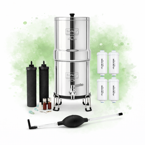 Royal Berkey Water Filter System with four pf2 Filters