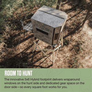 Shadow Hunter 5x6 Hybrid Combo Blind - top view