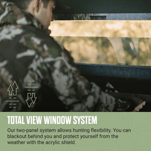 Shadow Hunter® Blinds - Window View system