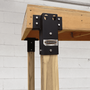 Single Angle Elevator Brackets – Installed on Table