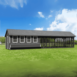 Picture of The Hen House Collection The Combination Q1040C 10x40 Chicken Coop and Run