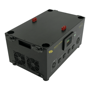 Picture of the Titan 240SP  Solar Generator by Point Zero Energy Module's top left side view