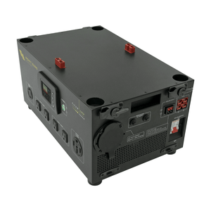 Picture of the Titan 240SP  Solar Generator by Point Zero Energy Module's top right side view