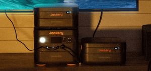 Two Jackery Battery Pack 1000 Plus with e1000