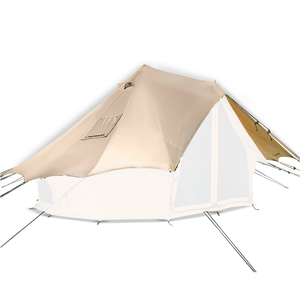 White Duck Outdoors Bell Tent Rain Fly Sheet Beige Side View