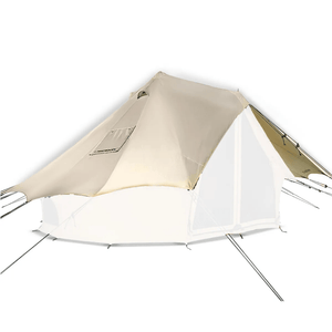 White Duck Outdoors Bell Tent Rain Fly Sheet Natural White Placement