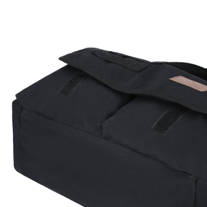 White Duck Outdoors Filios Messenger Bag close up of closed front pockets