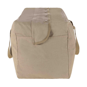 White Duck Outdoors Hoplite Canvas Parachute Bag olive side view