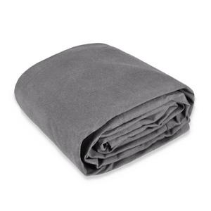 White Duck Cotton Canvas Tarp Gray