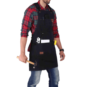 White Duck Outdoors Black Work Apron Right  Side View