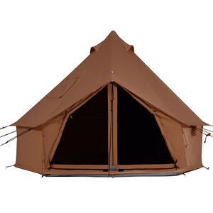 White Duck Outdoors Regatta Single Wall Bell Tent 10' red brown