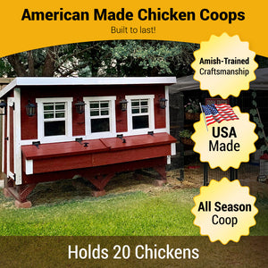 Picture of XL OverEZ Chicken Coop Assembled
