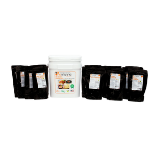 NuManna No Gluten Family Pack bucket and pouches