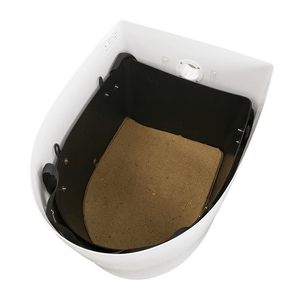 Picture of Oz-e-Pod Composting Toilet from inside