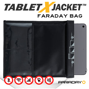 Faraday JACKET XL Forensic Bag large phone & tablet size 7.5″ x 10″ Faraday Bag - Faraday Defense