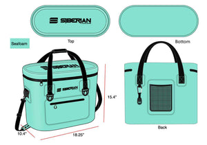 Siberian Coolers - New Side Kick Soft 32 Seafoam