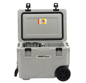 Siberian Coolers - SOJOURNER 50QT. WHEELED COOLER