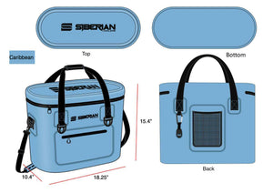 Siberian Coolers - New Side Kick Soft 32 Caribbean Blue
