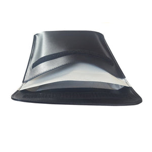 Tablet black PU leather X-large privacy protection 7.5 x 10 bag - Faraday