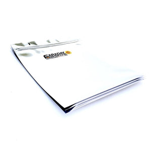 Picture of a 3pc 8×10 Notebook ESD/EMP 7.0mil Faraday Bags.