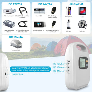 Bluetti - Maxoak K5 CPAP Power Bank