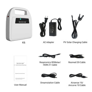 Bluetti - Poweroak K6 CPAP Battery Backup