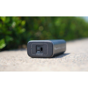 Photo of the Bluetti - AC10 99Wh/26756mAh Portable Power Station in back view.