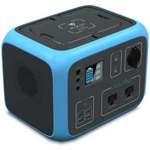 Photo of Bluetti - AC50S 500Wh/300W Portable Power Station in a white background.