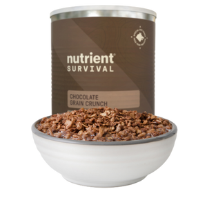 Nutrient Survival - Chocolate Grain Crunch - 6 Cans