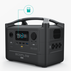 RIVER600 EXTRA BATTERY ATTACHED