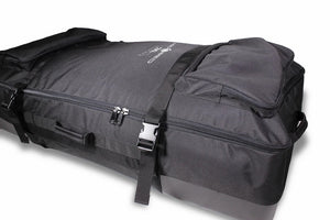 Photo of Disc-O-Bed 2XL Roller Bag in side view on a white background..