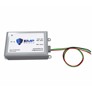 EMP Shield - Single DC 300-420 Volt Solar / Wind EMP Protection (DC-300-420-W)