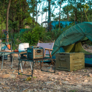 EcoFlow - RIVER 600 MAX PORTABLE POWER STATION + 1x 110W SOLAR PANEL outdoor used