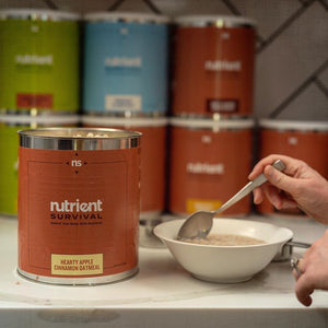 Nutrient Survival - Hearty Apple Cinnamon Oatmeal