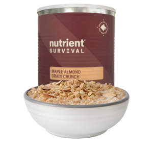 Nutrient Survival - Maple Almond Grain Crunch - 6 Cans