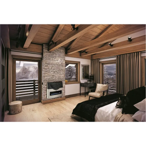 Picture of Martin - Natural Gas Direct Vent Thermostatic Heater 20,000 Btu Visor MDV20VN on a wall in a room