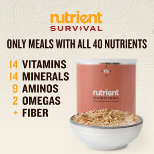 Nutrient Survival - Maple Almond Grain Crunch - 6 Cans