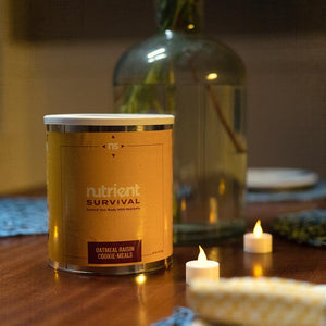 Nutrient Survival- Oatmeal Raisin Cookie Meals