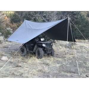 Kodiak Canvas - Super-6 Tarp wth Pole Set-Tent-Kodiak Canvas-Wild Oak Trail