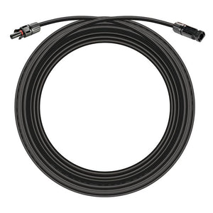 Photo of Rich Solar - 10 Gauge 15 Feet MC4 Cable 1 piece black.