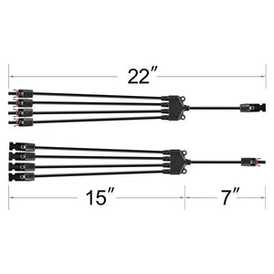 Rich Solar - Y Branch Parallel Adapters