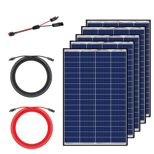 Rich Solar - 500 Watt Poly Solar Panel Kit