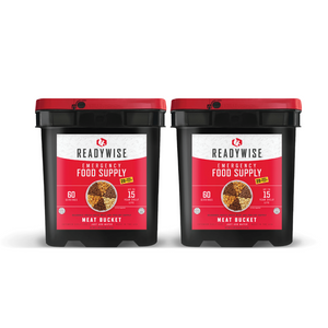 ReadyWise Emergency Food Supply - 120 Serving Meat Bundle