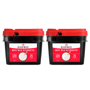 ReadyWise Emergency Food Supply - 240 Servings Emergency Whey Milk Alternative