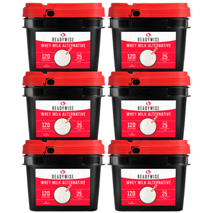 ReadyWise Emergency Food Supply - 720 Servings Emergency Whey Milk Alternative