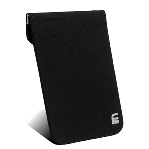 Picture of a Cell phone black canvas X-large privacy protection 4.5 x 6.5 Bag.