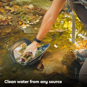 GO PORTABLE SUN OVEN USE WITH CLEAN WATER FROM ANY SOURCE