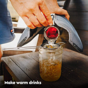 GO PORTABLE SUN OVEN USE TO MAKE WARM DRINKS