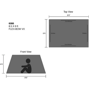 Kodiak Canvas - 8.5 x 6 ft. Flex-Bow VX Tent-Tent-Kodiak Canvas-Wild Oak Trail