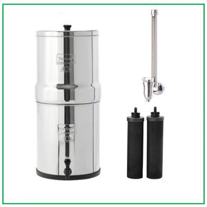 Royal Berkey® 3.25 GAL With 2 Black Elements With 10" Berkey Water View™ Spigot
